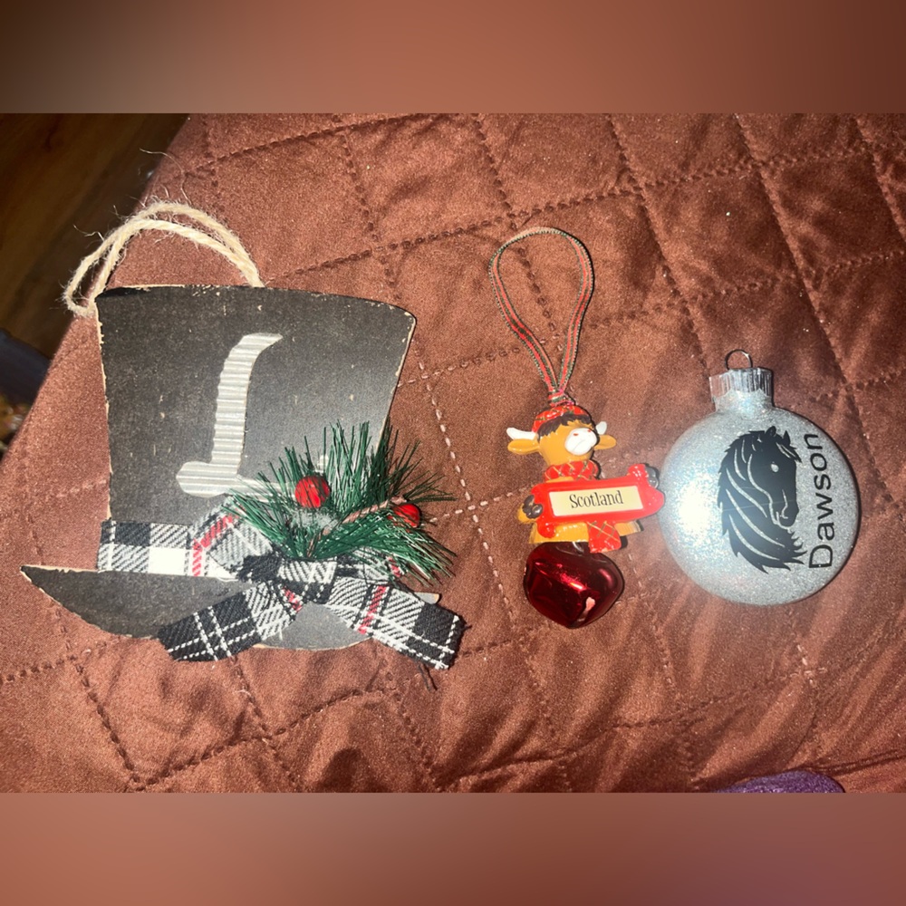 CHRISTMAS ORNAMENTS
